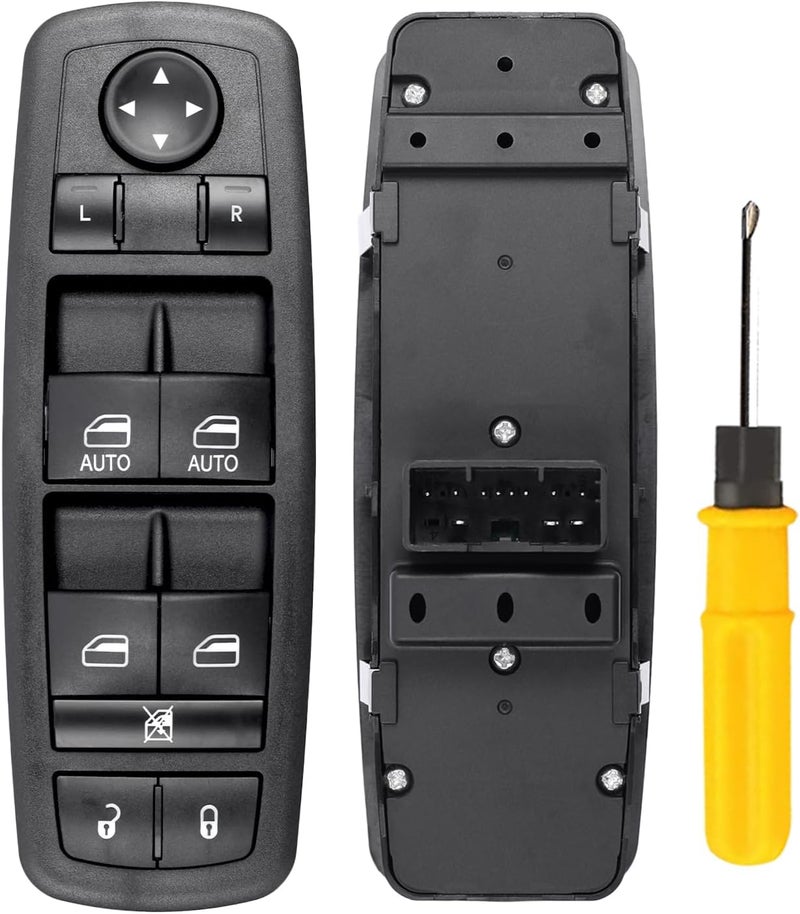 Citumo Master Power Window Switch Replacement for 2012-2014 Chry-sler 300, 2013-2014 Do-dge Charger, 2012-2019 Journey, 68139805AA, 68139805AB, 68139805AC, 68139805AD, 1S14259, DWS1919 - Image 1